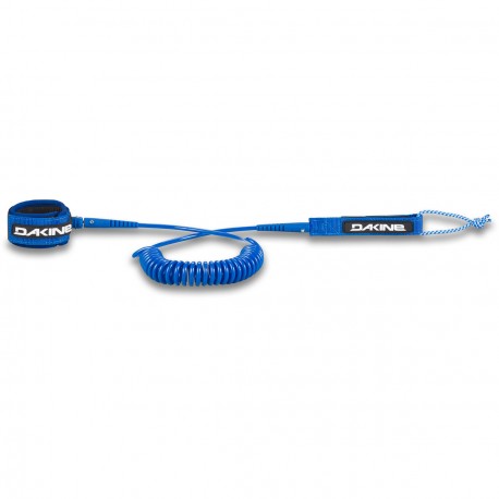 sup leash coiled 10' x 3/16 ankle black