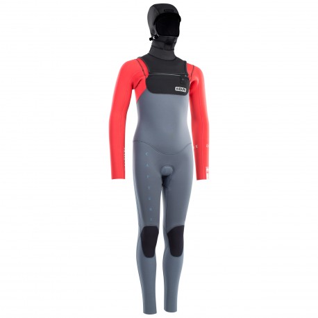 Capture 6/5mm Hood Front Zip - Junior