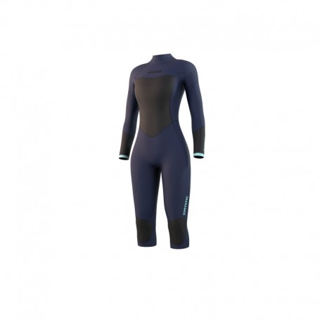 Brand Longarm Shortleg 3/2 Bzip Flatlock Women - Night Blue