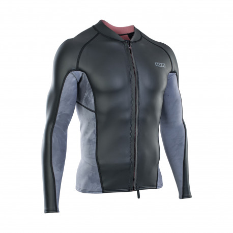Neo Zip Top 2/1mm L/S - Noir