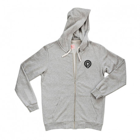 Hoodie Zipper Grey