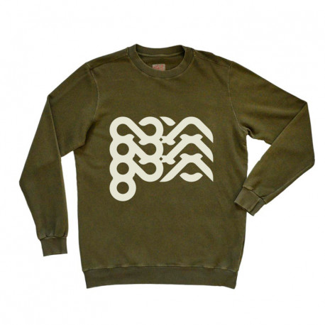 Sweater Olive Natural