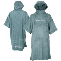 Bamboo PONCHO Smoke blue