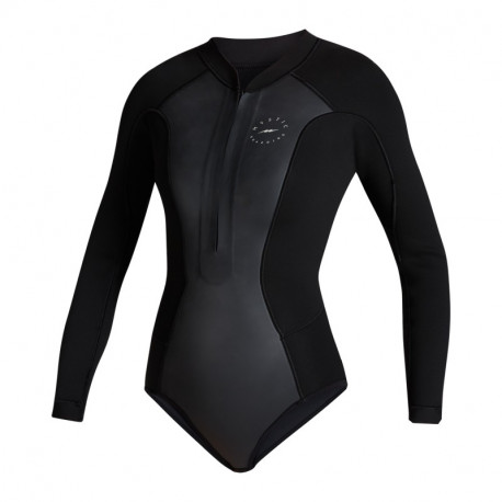 Sway Longarm Super Shorty 2/2 Fzip Women - Noir