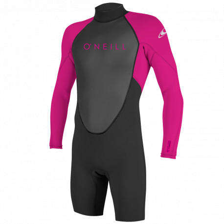 Youth Reactor-2 2mm Back Zip L/S Spring berry