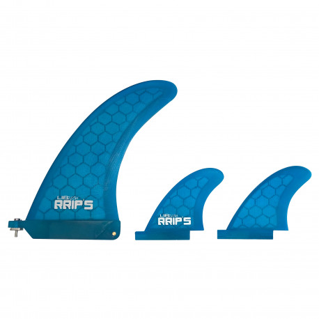 6.5" SINGLE FIN + SIDE BITES FIN SET