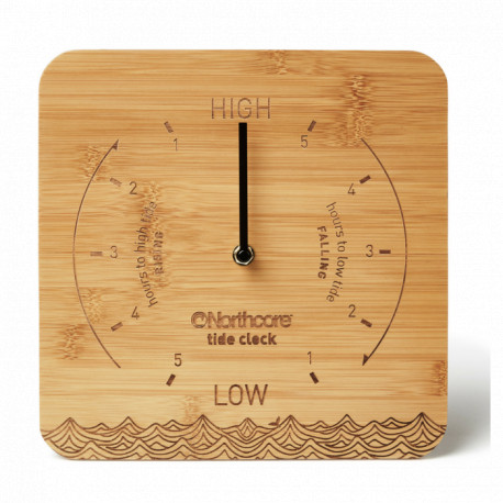 Horloge de marée murale en bambou