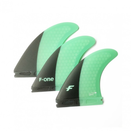 Thruster Set F-ONE FLOW XS CARBON - MINT