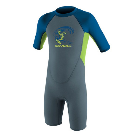 Toddler Reactor II 2mm Back Zip S/S