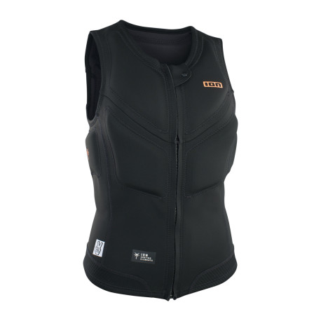 Ivy Vest Front Zip Women - Noir
