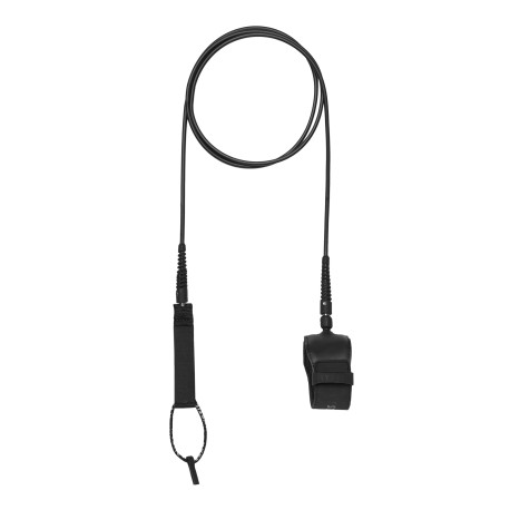 surf leash pro black