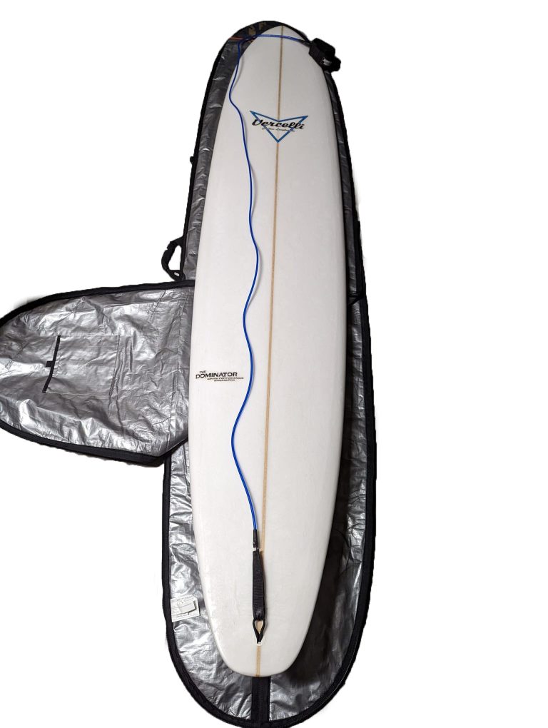Leash De Surf Paddle Board Coil 5mm 5ft - Corde De Sécurité Robuste Bleue Pour Shortboard Et Bodyboard